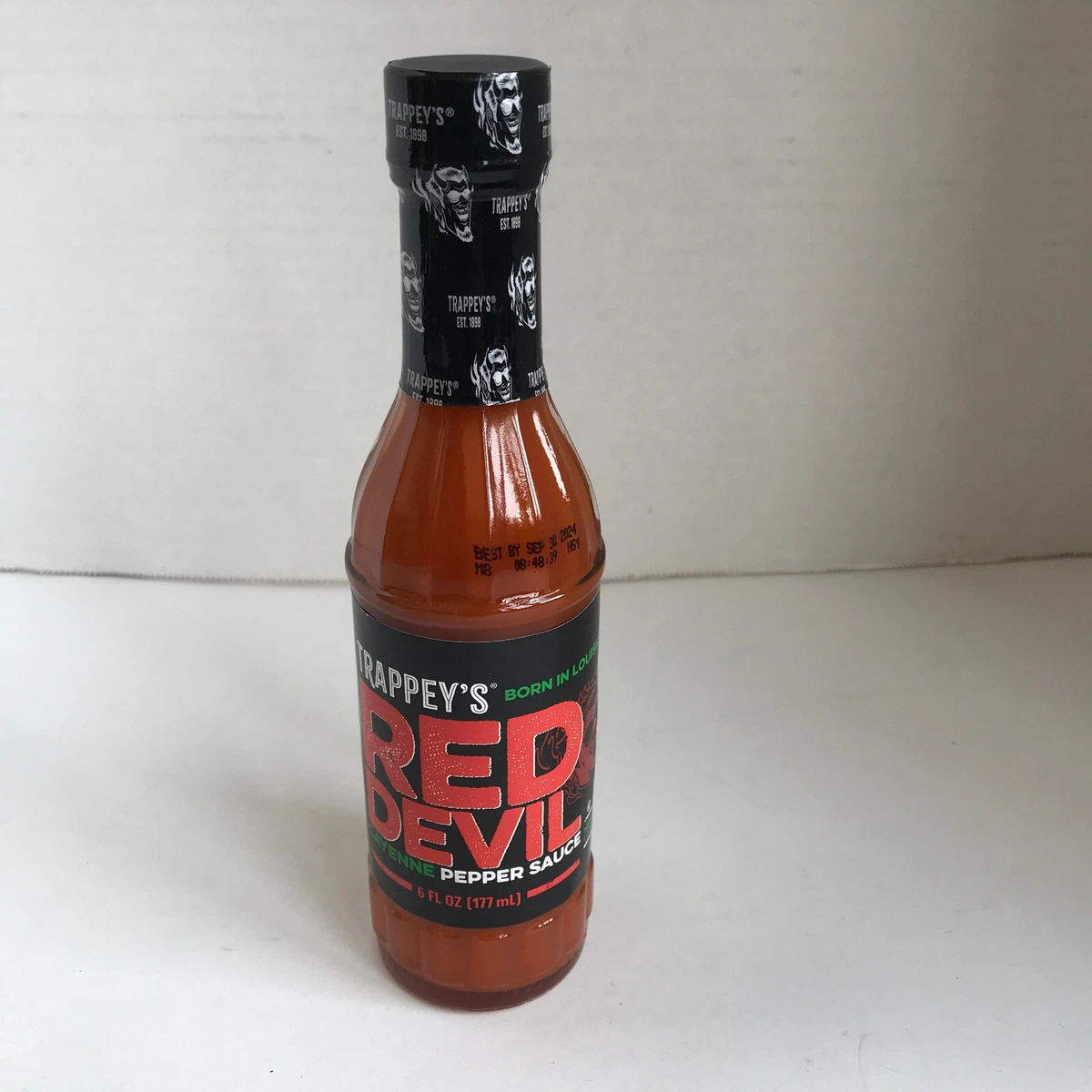 Trappey s Red Devil Cayenne Pepper Sauce 6 OZ Lot of Six Bottles Exp 9 30 24