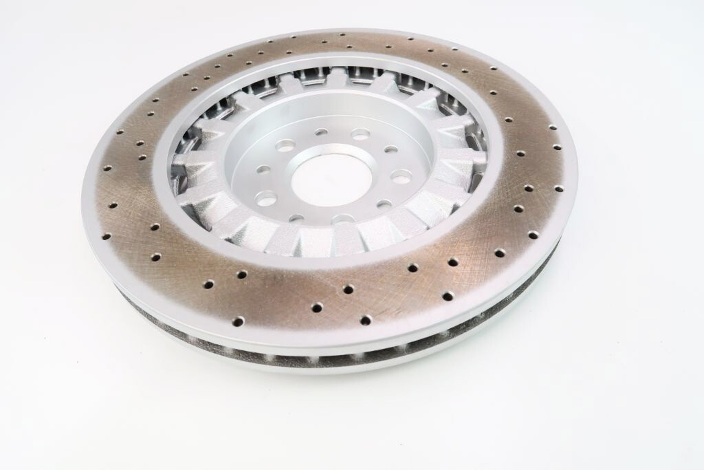 Maserati Ghibli Quattroporte front brake pads rotors + FREE oil filter 1320