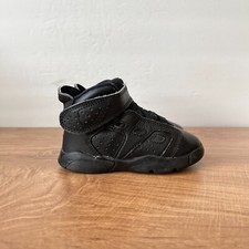 Jordan AJ VI CQ9491-001 Black Toddler Sneakers Size US 6C