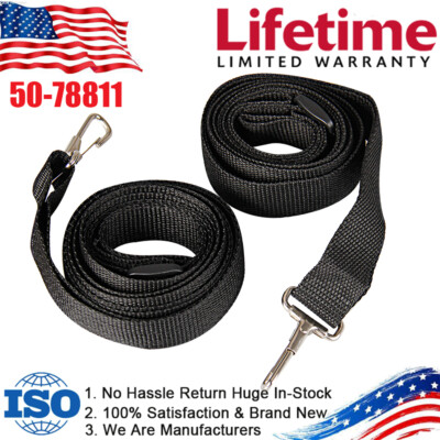 2Pack Double Bimini Top Strap with Stainless Steel Hardware Hooks Adjustable US