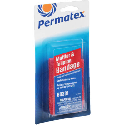 Permatex 80331 Muffler & Tailpipe Epoxy-impregnated Fiberglass Bandage 84 sq in