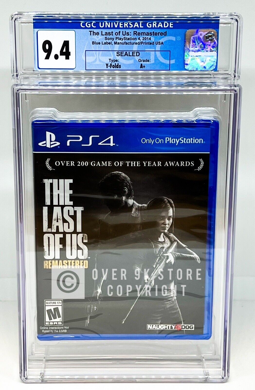 Replacement Case ONLY for The Last of US Remastered PS4 Playstation 4