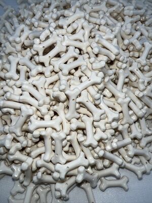 Authentic LEGO NEW Lot of 100 White Small Bones Accessory Minifig