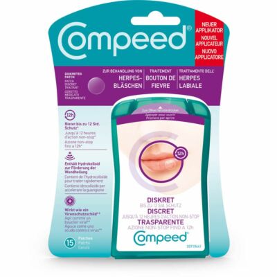 COMPEED Herpesbläschen Patch Applikator HRA 15 St PZN16349822