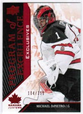 2019 UD TEAM CANADA JUNIORS PROGRAM OF EXCELLENCE EXCLUSIVES 101-140 U-Pick List