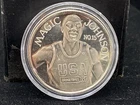 MAGIC JOHNSON LA LAKERS .999 FINE SILVER ROUND MOST Asst. Limit Ed Rare (EUS031)