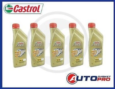 Castrol edge 5W30 Titan FST Ll Motoröl Langes Leben Schmierstoff Kunststoff 5L