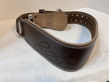 RDX Weight Lifting Belt Genuine Leather Size M