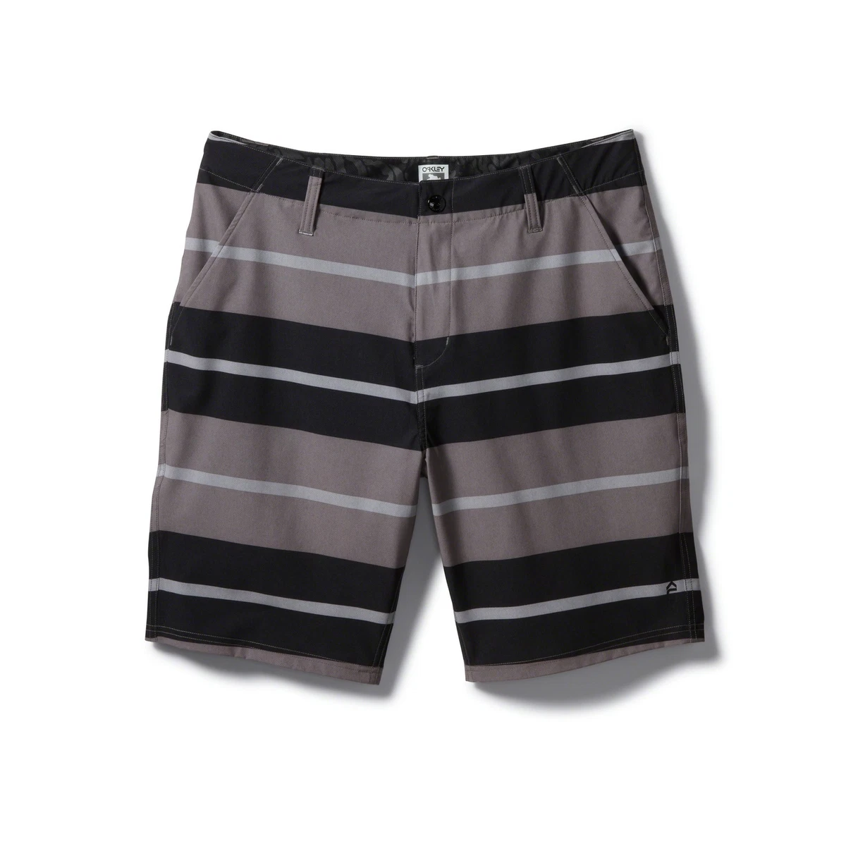 Men s Oakley Zulu Shorts Chinos Khakis Jet Black Grey Chino Blue Size 36 38 40 eBay