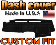 Fits 2002-2004 Nissan Frontier Dash Cover Mat Dashboard Pad Made In Usa Black