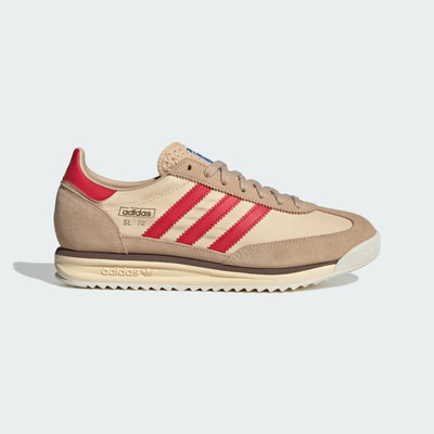 adidas Originals SL 72 RS Iconic Schuhe in Magic Beige / Pure Ruby / Sand Strata
