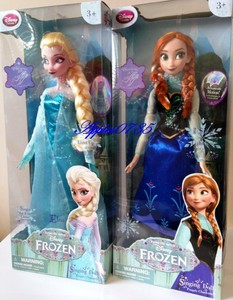frozen singing doll set