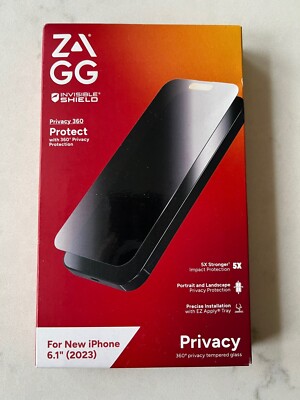 Set of 2 ZAGG Invisible Shield Screen Protector for iPhone 15 (6.1'')