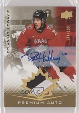 2021 Upper Deck Team Canada Juniors /199 Tier 1 Dylan Holloway #3 Patch Auto 4xl