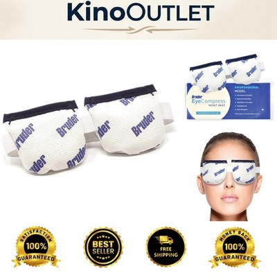 Adjustable Microwave Eye Compress for Soothing Moist Heat - 3.54 x 1.97 Inches