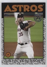 2021 Topps 1986 Baseball 35th Platinum Anniversary 39/70 Justin Verlander k4s