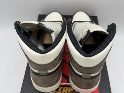 New Air Jordan 1 High Dark Mocha 2020 Size 10 Rare Retro Authentic