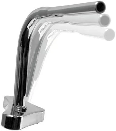 Adaptadores de ângulo de riser de árvore tripla LA Choppers - Bicicleta de rua cromada motocicleta - Imagem 3 de 4