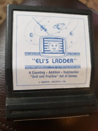 R10 Rarity Eli's Ladder Atari 2600 ((NO Manual)) cart label issue