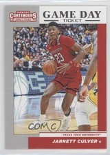 2019-20 Panini Contenders Draft Picks Game Day Tickets Jarrett Culver #6 0c6