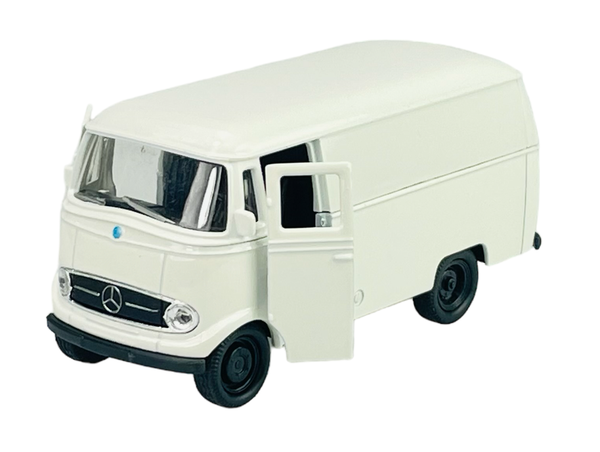 Welly Old Timer MERCEDES-BENZ L319 Weiss 1:34 Die Cast Metal Model New Im Kasten-image