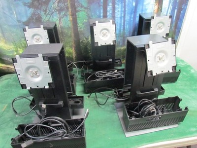 Five Dell Optiplex Small Form Factor (SFF) Stand OSS21 W/ Cables & Cable Cover