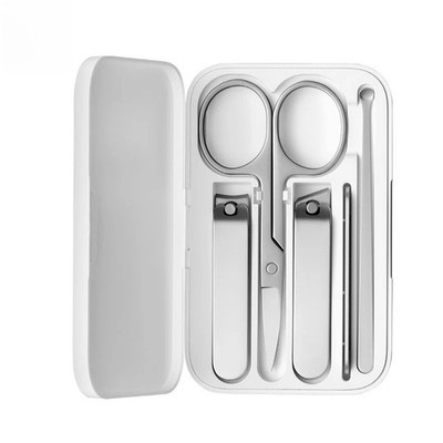 5in1 Nail Clipper Stainless Steel Set Trimmer Care Clippers Earpick Nail File