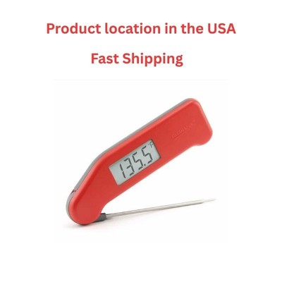Classic Super-Fast Thermapen, Highly-Rated Instant-Read Thermometer Cayenne Pepp