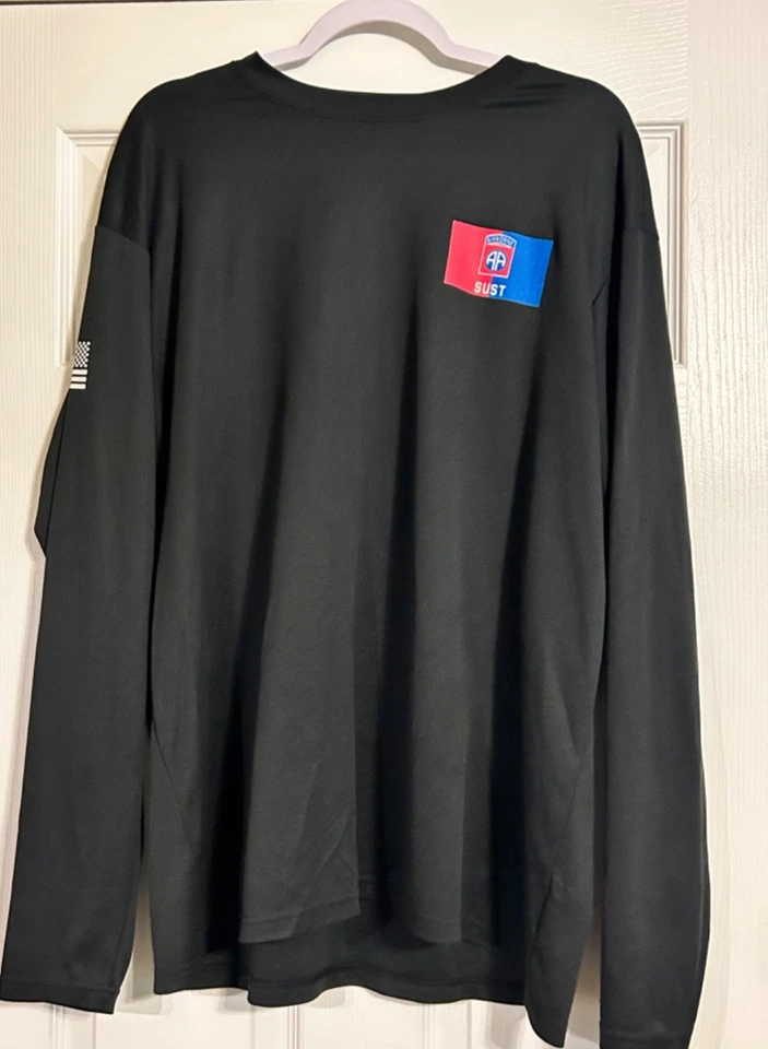 82nd Airborne Division Providers  LS PT shirt Size 2XL - Image 2 of 4