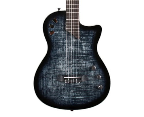 Cordoba Fusion Stage Cutaway A/E Nylon String Guitar - Black Burst - B-Stock