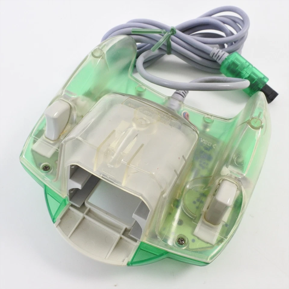 Dreamcast Official Controller HKT-7700 Lime Green Controll Pad SEGA 2934 - Image 2 of 4