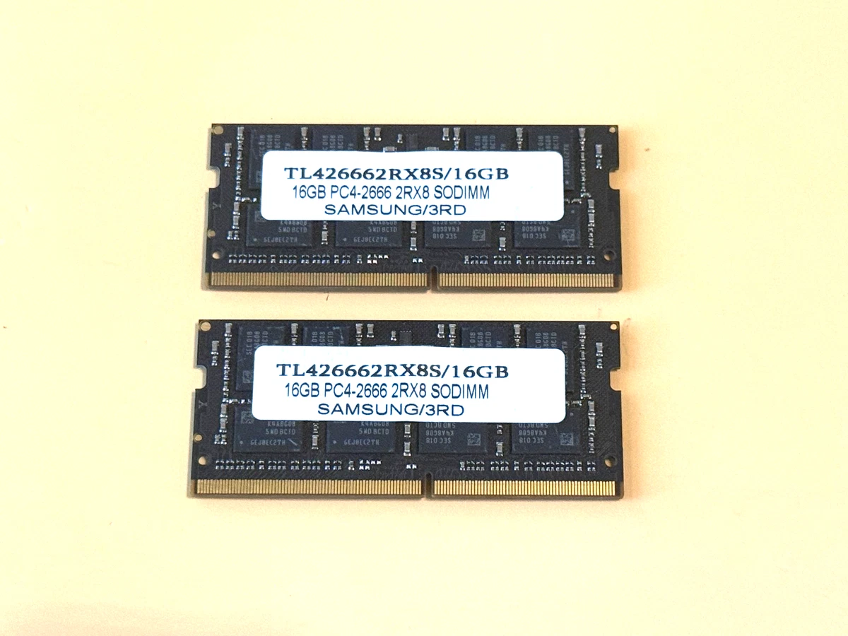 Samsung DDR4 SDRAM 32 GB Total Capacity Memory (RAM) for sale - eBay