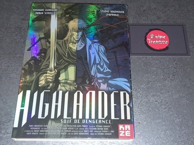 Manga Anime DVD: HIGHLANDER Durst nach Rache Yoshiaki Kawajiri VO & VOSFR