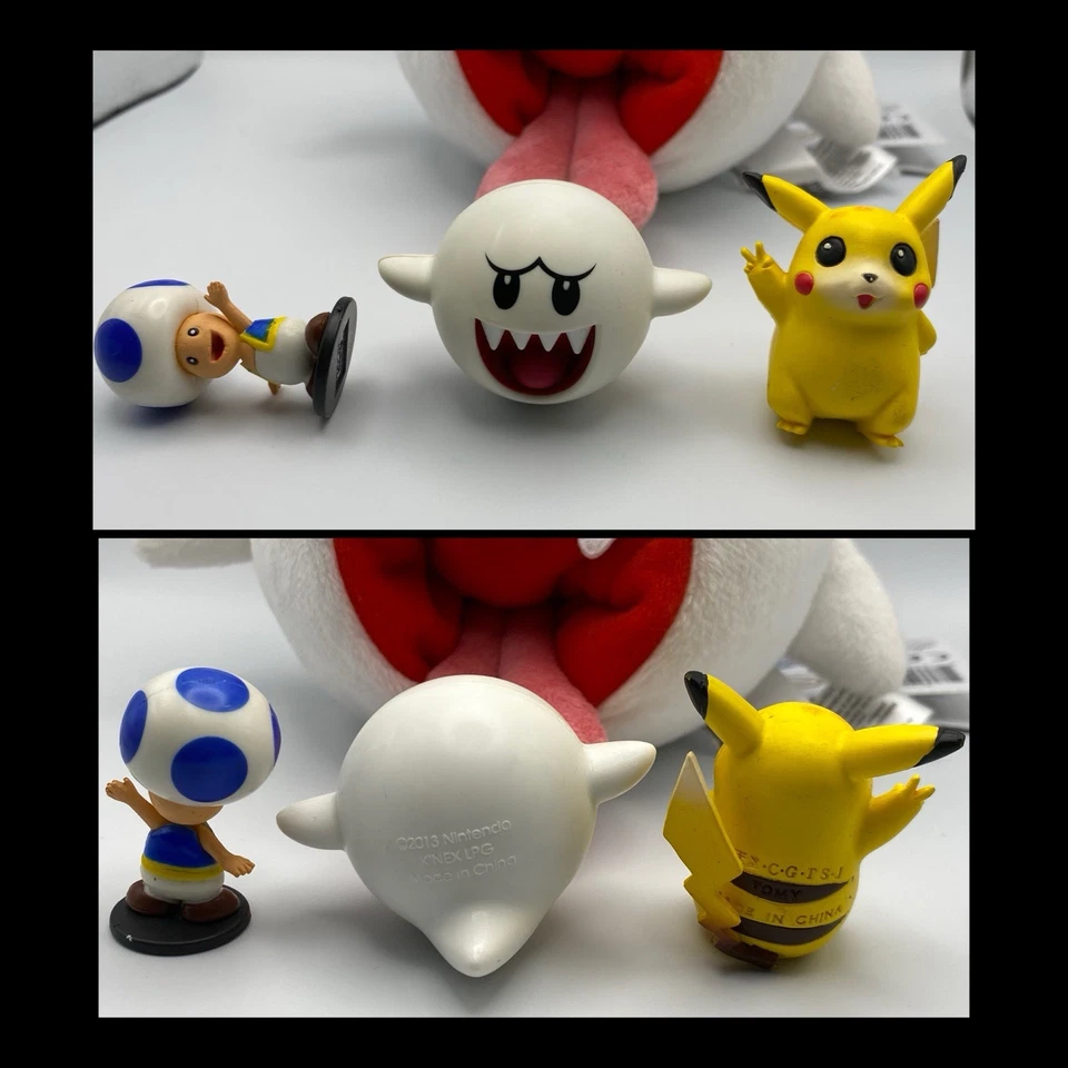 Lot of 22 Figures Toys Pokémon Nintendo Mario Splatoon Amiibo Tomy SONIC PIKACHU - Image 3 of 4