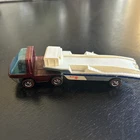 Vintage Hot Wheels 1970 The Heavyweights Redline Car Hauler Tow Truck Ramp EUC