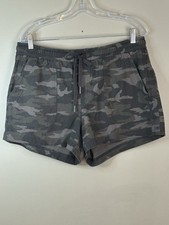 Athleta Camo Farallon Short, Black Olive Camo SIZE 14