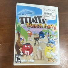 Zoo Games M&M's Beach Party Nintendo Wii Party & Compilation Game, E-Everyone