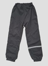 Regenhose, Gr. 122,  wasserdichte Matschhose mit Reflektoren