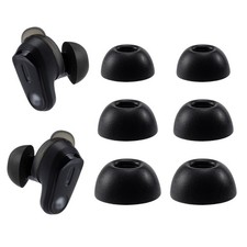 Memory Foam Ear Tips for ANC Earbuds - S/M/L Replacement Cushions, Comfort Fit