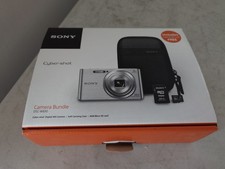 Sony DSC-W830 Compact Digital Camera 20.1MP 8x Optical Zoom Silver New