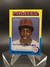 2024 Topps Heritage High Number - REAL ONE Autographs Willie Randolph#ROA-WR
