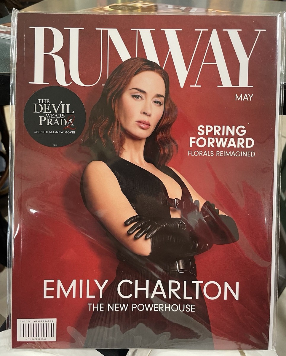 【新品未読】プラダを着た悪魔2 VOGUE US RUNWAY The Devil Wears Prada 2: Sealed Runway Magazine Collector Promo