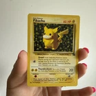 1999 WOTC Pokémon Pikachu Black Star Promo Card #1 Ivy Pikachu Non Holo MP