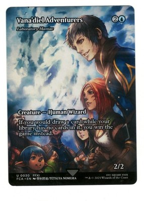 MTG Vana'diel Adventurers Laboratory Maniac Showcase 30 Final Fantasy Magic