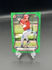 Coy James 2026 Bowman Green Border /99 #BP-33 Washington Nationals