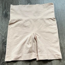 Spanx Large Shapewear Seamless Shorts Beige Nude