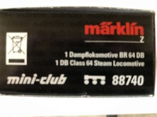 88740 Märklin Tenderlokomotive Spur Z