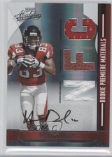 2008 Playoff Absolute Memorabilia 11/25 Harry Douglas #265 Auto 0f8