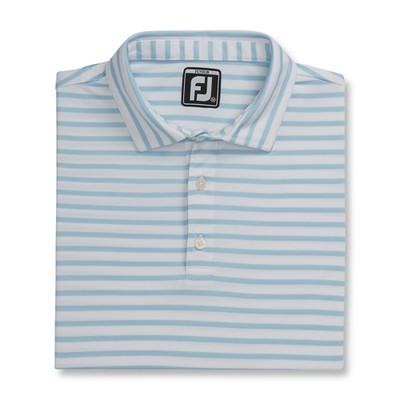 Multiple Colors~Footjoy FJ Junior Fit Golf Polo Stripe Pique Self Collar (logo)