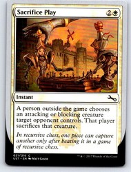 Sacrifice Play (21/288) - Unstable - Common